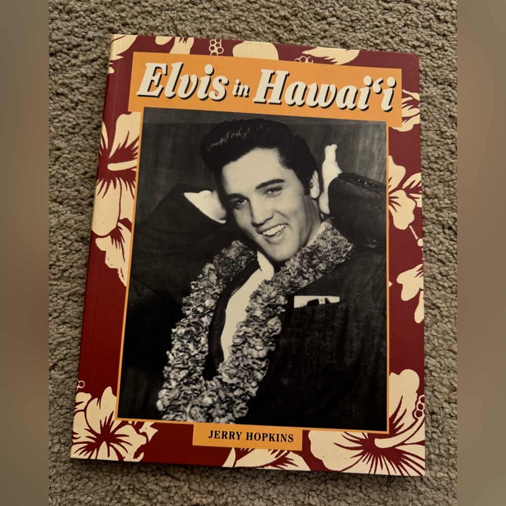 Elvis in Hawaii Book by Jerry Hopkins